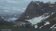 Archived webcam image showing Mountain Restaurant Seekopf (Zürs) on 7 Jun 2026 at 05:27