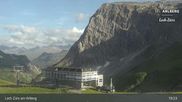 Archiviertes Webcam Bild: Lech-Zürs: Bergrestaurant Seekopf am 12.07.2026 um 19:28 Uhr