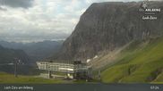 Archived webcam image showing Mountain Restaurant Seekopf (Zürs) on 23 Jul 2026 at 07:05