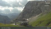 Archived webcam image showing Mountain Restaurant Seekopf (Zürs) on 23 Jul 2026 at 09:05