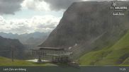 Archived webcam image showing Mountain Restaurant Seekopf (Zürs) on 23 Jul 2026 at 11:05