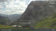 Archived webcam image showing Mountain Restaurant Seekopf (Zürs) on 23 Jul 2026 at 13:05