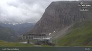 Archived webcam image showing Mountain Restaurant Seekopf (Zürs) on 27 Jul 2026 at 11:09