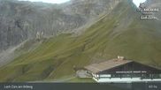 Archived webcam image showing Mountain Restaurant Seekopf (Zürs) on 7 Sep 2026 at 07:18
