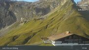 Archived webcam image showing Mountain Restaurant Seekopf (Zürs) on 7 Sep 2026 at 08:18