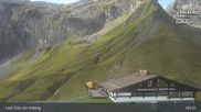 Archived webcam image showing Mountain Restaurant Seekopf (Zürs) on 7 Sep 2026 at 09:18