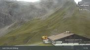 Archived webcam image showing Mountain Restaurant Seekopf (Zürs) on 7 Sep 2026 at 11:18
