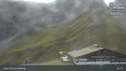 Archived webcam image showing Mountain Restaurant Seekopf (Zürs) on 7 Sep 2026 at 13:18