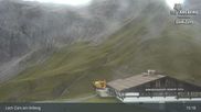 Archived webcam image showing Mountain Restaurant Seekopf (Zürs) on 7 Sep 2026 at 15:18