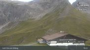 Archived webcam image showing Mountain Restaurant Seekopf (Zürs) on 7 Sep 2026 at 19:18
