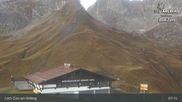 Archived webcam image showing Mountain Restaurant Seekopf (Zürs) on 4 Oct 2026 at 07:33