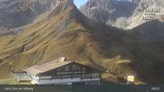 Archived webcam image showing Mountain Restaurant Seekopf (Zürs) on 4 Oct 2026 at 09:18