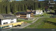 Archived webcam image showing Panoramic View Oberlech on 28 Jul 2026 at 08:40