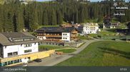 Archived webcam image showing Panoramic View Oberlech on 4 Aug 2026 at 08:18