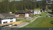 Archived webcam image showing Panoramic View Oberlech on 4 Aug 2026 at 09:18