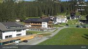 Archived webcam image showing Panoramic View Oberlech on 11 Aug 2026 at 09:23