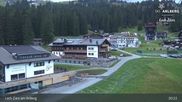 Archived webcam image showing Panoramic View Oberlech on 18 Aug 2026 at 01:01