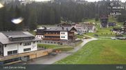 Archived webcam image showing Panoramic View Oberlech on 18 Aug 2026 at 08:01