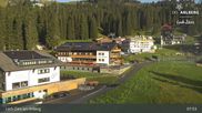 Archived webcam image showing Panoramic View Oberlech on 20 Aug 2026 at 08:00