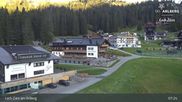 Archived webcam image showing Panoramic View Oberlech on 1 Sep 2026 at 07:26