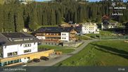 Archived webcam image showing Panoramic View Oberlech on 1 Sep 2026 at 08:26