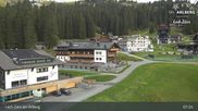 Archived webcam image showing Panoramic View Oberlech on 8 Sep 2026 at 07:05