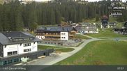 Archived webcam image showing Panoramic View Oberlech on 1 Oct 2026 at 08:04