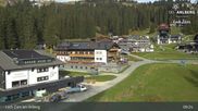 Archived webcam image showing Panoramic View Oberlech on 1 Oct 2026 at 09:04