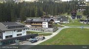 Archived webcam image showing Panoramic View Oberlech on 1 Oct 2026 at 13:04