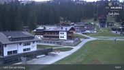 Archived webcam image showing Panoramic View Oberlech on 1 Oct 2026 at 19:04