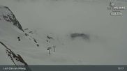 Archiviertes Webcam Bild: Lech-Zürs: Trittkopf Bergstation am 12.04.2026 um 13:10 Uhr