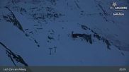 Archiviertes Webcam Bild: Lech-Zürs: Trittkopf Bergstation am 12.04.2026 um 21:48 Uhr