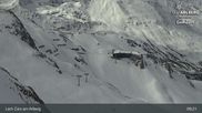 Archiviertes Webcam Bild: Lech-Zürs: Trittkopf Bergstation am 18.05.2026 um 09:33 Uhr