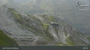 Archived webcam image showing Trittkopf Top Station (Zürs) on 27 Aug 2026 at 09:16