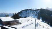 Archived webcam image showing Top station "Panoramabahn", ski resort "Brandnertal" on 4 Mar 2026 at 10:03