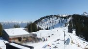 Archived webcam image showing Top station "Panoramabahn", ski resort "Brandnertal" on 4 Mar 2026 at 14:03