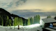 Archived webcam image showing Top station "Panoramabahn", ski resort "Brandnertal" on 18 Mar 2026 at 00:36