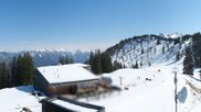 Archived webcam image showing Top station "Panoramabahn", ski resort "Brandnertal" on 18 Mar 2026 at 12:36