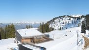 Archived webcam image showing Top station "Panoramabahn", ski resort "Brandnertal" on 18 Mar 2026 at 16:36