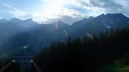 Archived webcam image showing Top station "Panoramabahn", ski resort "Brandnertal" on 28 May 2026 at 02:07