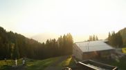 Archived webcam image showing Top station "Panoramabahn", ski resort "Brandnertal" on 28 May 2026 at 06:07