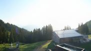 Archived webcam image showing Top station "Panoramabahn", ski resort "Brandnertal" on 28 May 2026 at 07:07