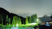 Archived webcam image showing Top station "Panoramabahn", ski resort "Brandnertal" on 8 Jun 2026 at 00:46