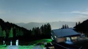 Archived webcam image showing Top station "Panoramabahn", ski resort "Brandnertal" on 8 Jun 2026 at 02:46