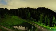 Archived webcam image showing Top station "Panoramabahn", ski resort "Brandnertal" on 11 Jun 2026 at 00:18