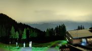 Archived webcam image showing Top station "Panoramabahn", ski resort "Brandnertal" on 11 Jun 2026 at 02:18
