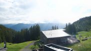 Archived webcam image showing Top station "Panoramabahn", ski resort "Brandnertal" on 11 Jun 2026 at 08:18