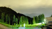 Archived webcam image showing Top station "Panoramabahn", ski resort "Brandnertal" on 16 Jun 2026 at 00:39