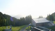 Archived webcam image showing Top station "Panoramabahn", ski resort "Brandnertal" on 16 Jun 2026 at 07:39