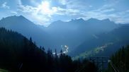 Archived webcam image showing Top station "Panoramabahn", ski resort "Brandnertal" on 1 Jul 2026 at 02:20